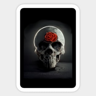 Memento Mori Sticker